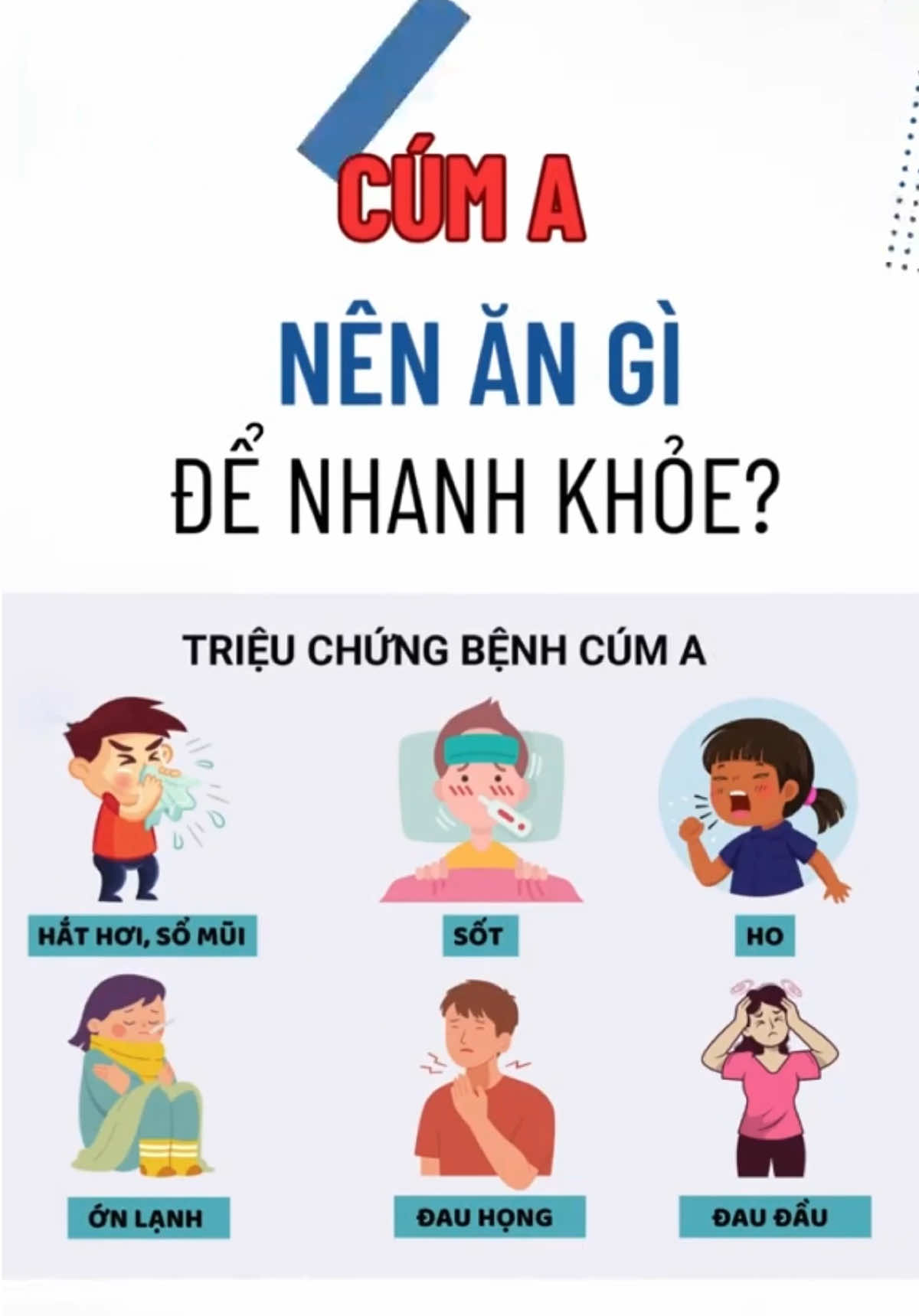 Cúm A nên ăn gì để nhanh khoẻ? #tieukhietthanhplatinum #tieukhietthanh #khantieng #viemthanhquan #cumA 