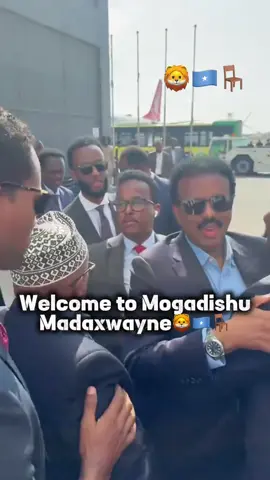 Welcome mw🦁#mogadishotiktok #somalitiktok #farmaajo #mareexanpowers🇱🇺💪 