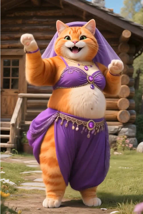 #cartoon #cutecat #fatorangecat #aicat #fyp 