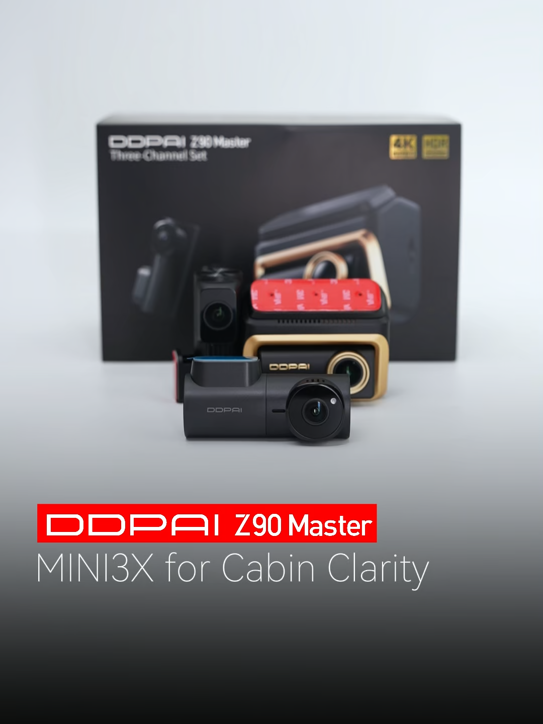 Pitch black? We see it all.🦉 The MINI3X Cabin Cam gives the Z90 Master the edge! Enjoy perfect HDR 3K visibility inside your car with Automatic IR. Total coverage, day and night. #DDPAI #DDPAIZ90Master #DDPAIMINI3X #InfraredVision