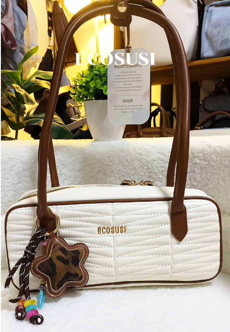 น้องสวยมากกกก ✨👜🥰#ecosusi #กระเป๋า#กระเป๋าecosusi #กระเป๋าสะพายไหล่ #รีวิวกระเป๋า 