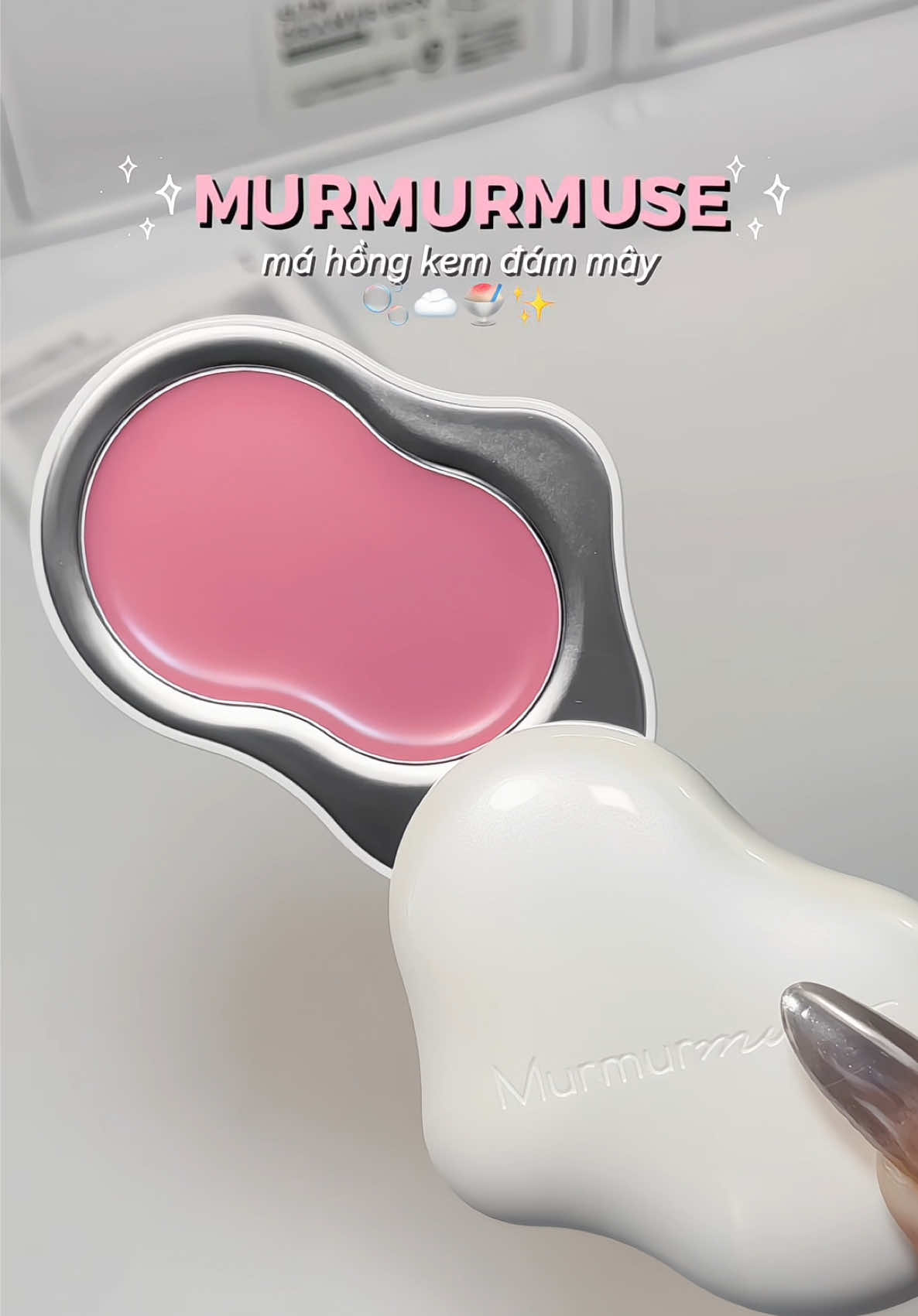 má hồng kem murmurmuse ẻm xinh cỡ này luôn mà 🍧☁️✨ #murmurmuse #mahongkem #mahongkemmurmurmuse #mahong #makeup 