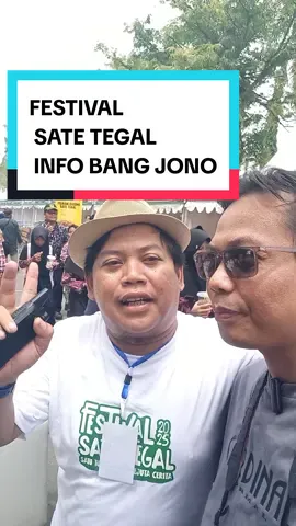 Bang Jono Panitia Festival Sate Tegal 2025 #Festifalsatetegal #satetegal 