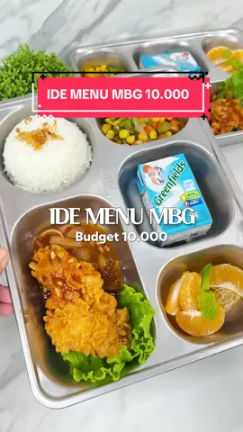 Ide menu MBG ( makanan bergizi gratis ) kalau aku jadi petugas SPPG nya aku masakin kayak gini, jujur aja sih budget 10.000 bisa sihh tapi kayak mengkis2 banget 😭 harus bisa diakalin, contohnya kayak bikin CHICKEN steak ini, di irisnya tipis banget biar dapet nya banyak! Dan ditepungin biar keliatan tebal , kalian suka ga sih ide menu MBG begini? Kalau suka nanti aku akan share ide menu lain 😬 tapi ini juga bisa sih buat ide bekal sekolah  RESEP STIK AYAM :  500gr dada ayam  1/2 sdt Garam  1/4 sdt Penyedap rasa  3 Bawang putih cincang  1/2 sdt Lada bubuk  3 sdm Tepung beras  10 sdm Tepung terigu  1 bks penyedap ayam RESEP SAUS :  1/2 siung Bawang bombay  2 siung bawang putih cincang  150 gr Saus BBQ  50 gr  Saus tomat  1 sdm Kecap Inggris  Garam & penyedap rasa  RESEP TUMIS PELANGI -200 gr buncis -2 buah wortel -1 buah jagung manis -1/2 bawang bombai -2 siung baput -saus tiram  -garam penyedap  🍱 Food tray stainless Steel berkualitas buatan anak bangsa ( produk lokal ) dari @muliya_cookware  Stainless Steel Food Tray Muliya Cookware ✅ Terbuat dari Stainless Steel 304 Food Grade ✅ Tahan karat, higienis dan aman untuk makanan bergizi ✅ Telah bersertifikasi SNI , HALAL dan TKDN ✅ Food tray berkualitas , Buatan Bangsa Sendiri Pembelian bisa melalui  Email : marketing@muliya.com Nomor : +62 898-2416-900 #menuMBG #idemenumbg #menumbghariini