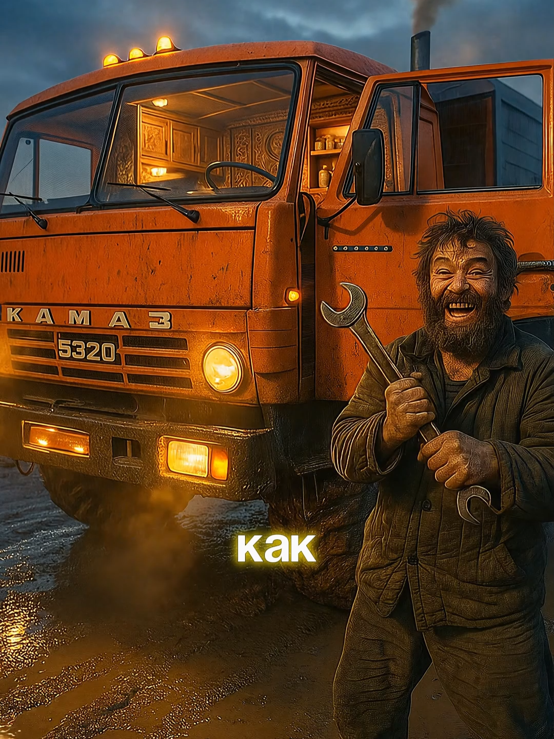 Как ДАЛЬНОБОЙЩИКИ превращали КамАЗы В КВАРТИРЫ на колёсах!!1!1! #история