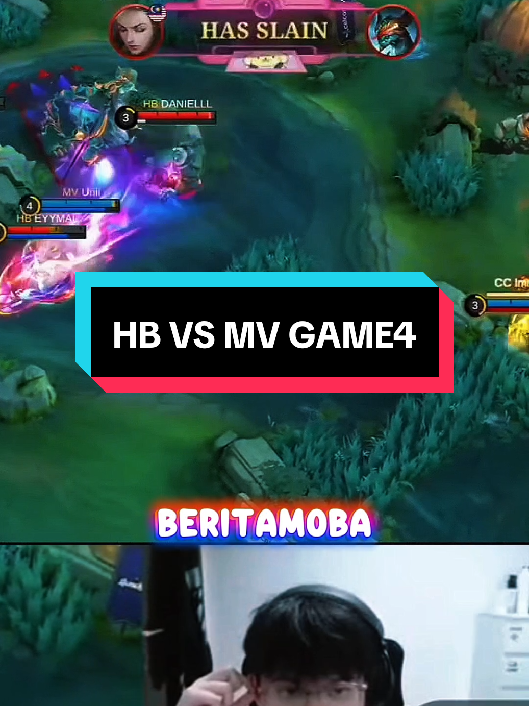Highlight Play-off MPL MY | HB VS MV |GAME4|#MLBB9TH #MLBB 
