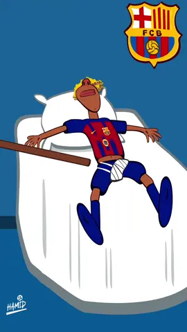 The nightmare of Hansi Flick these nights.  🤕