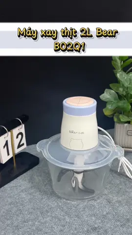 🍖 “Xay thịt, xay rau, làm chả, làm nem – tất cả chỉ trong vài giây với em Bear 2L siêu tiện lợi này!” #bearstorevietnamonline #bearstorevietnam #dogiadung #mayxaythitdanang #mayxaythitbear 