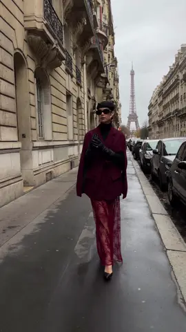 Burgundy elegance by @Lumina Fashion #LuminaLook #LuminaFashionOfficial #OOTD #LuxuryStyle  #BrandCollaboration 