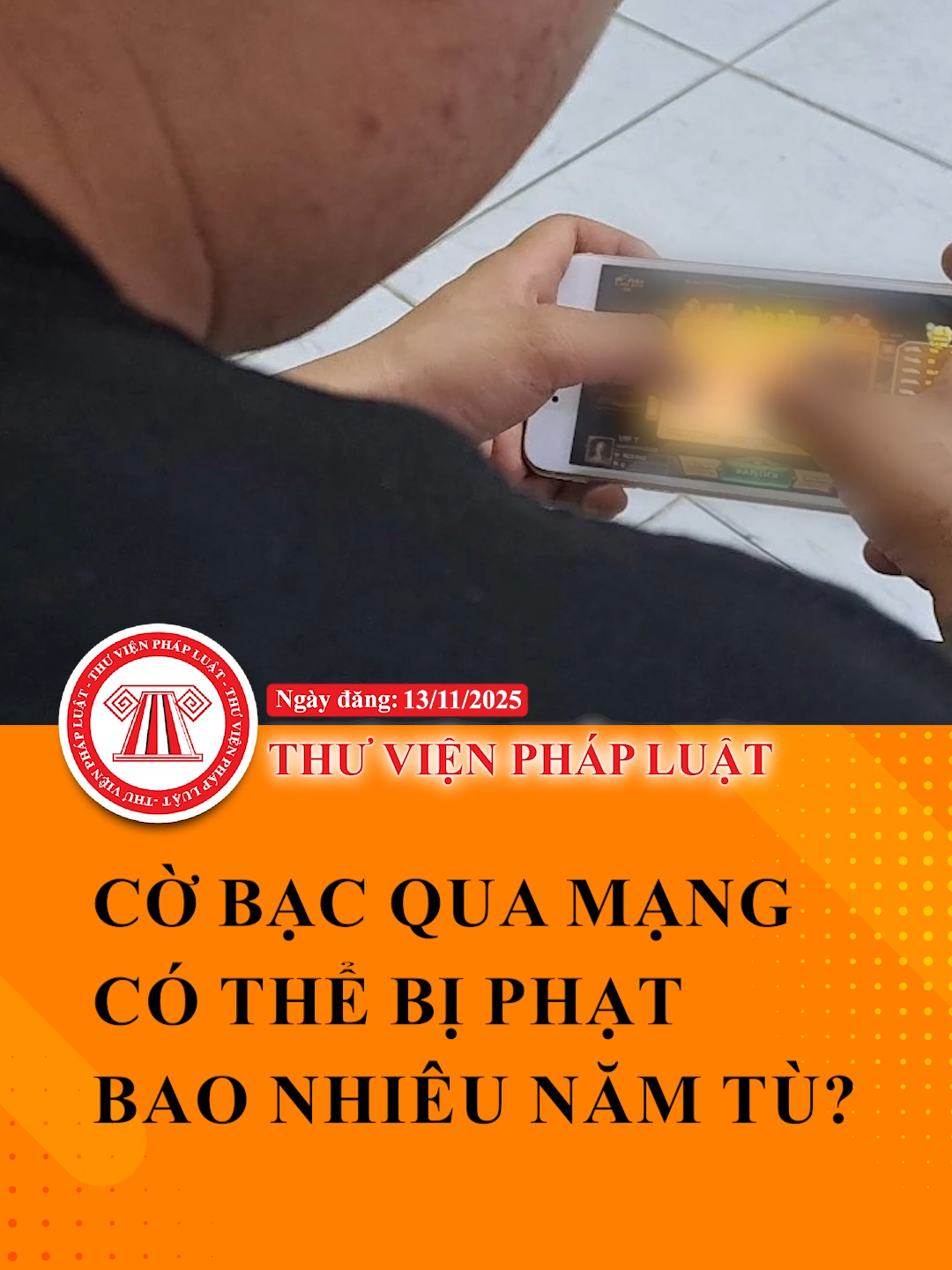 Cờ bạc qua mạng có thể bị phạt bao nhiêu năm tù? #ThuVienPhapLuat #LearnOnTikTok #Hoccungtiktok #TVPL #niemtinso #chammachac