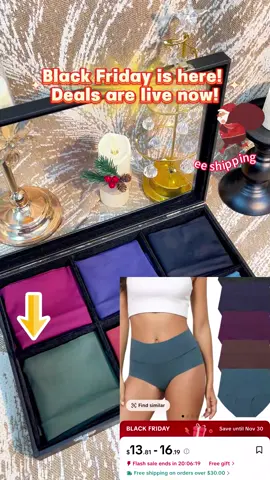 Black Friday is here!deals are live now!🎄🎄🤪🤪✅  #underwear #seamlessunderwear #seamlesspanties#tiktokshopfalldealsforyoudays #blackfriday 