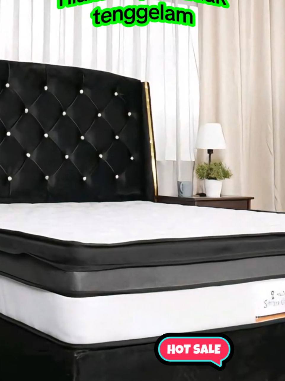 Tilam tidak tenggelam empuk kepuasan anda keutamaan pembekal #topsale #fypageシ #viral?fypシ #tiktokfypシ #tilam 