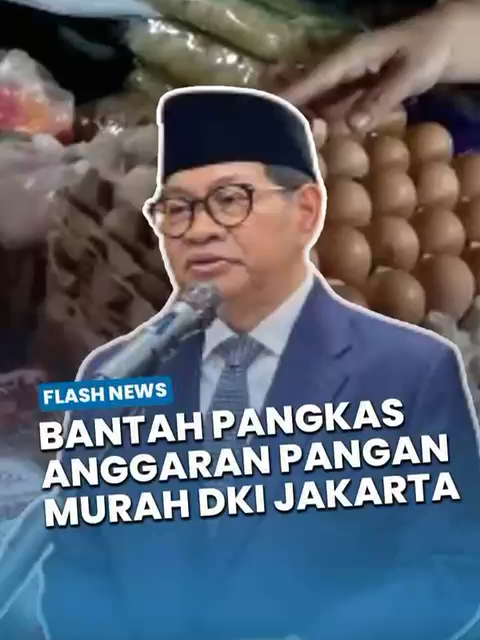 Diprotes DPRD, Gubernur Jakarta Pramono Pastikan Tak Ada Pemangkasan Anggaran Program Pangan Murah  Jurnalis Video | Dionisius Arya Bima Suci Gubernur DKI Jakarta Pramono Anung memastikan tak akan memangkas anggaran pangan murah untuk tahun 2026 mendatang. Sumber: https://jakarta.tribunnews.com/jakarta/425911/pramono-anung-pastikan-program-pangan-murah-tetap-aman-tak-ada-pemotongan-di-apbd-2025