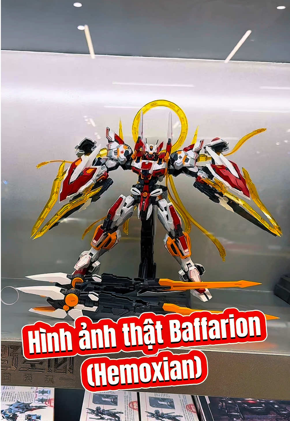 Update chút hình ảnh thật Baffarion cho anh em  #mohinh #gundam #modelkit 