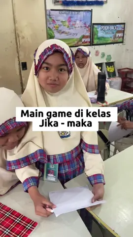 Seru seruan di kelas #fyp #vira #viral #viralvideo #anaksekolah 