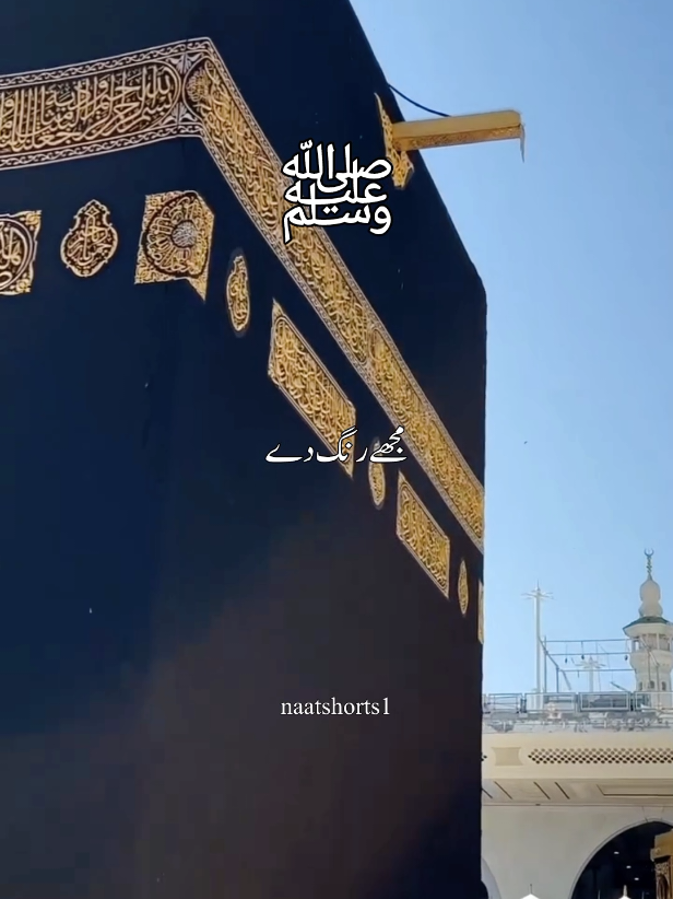 مجھے رنگ دے  #naatstatus #islamic_video #foryoupage #fyp #viral_video 