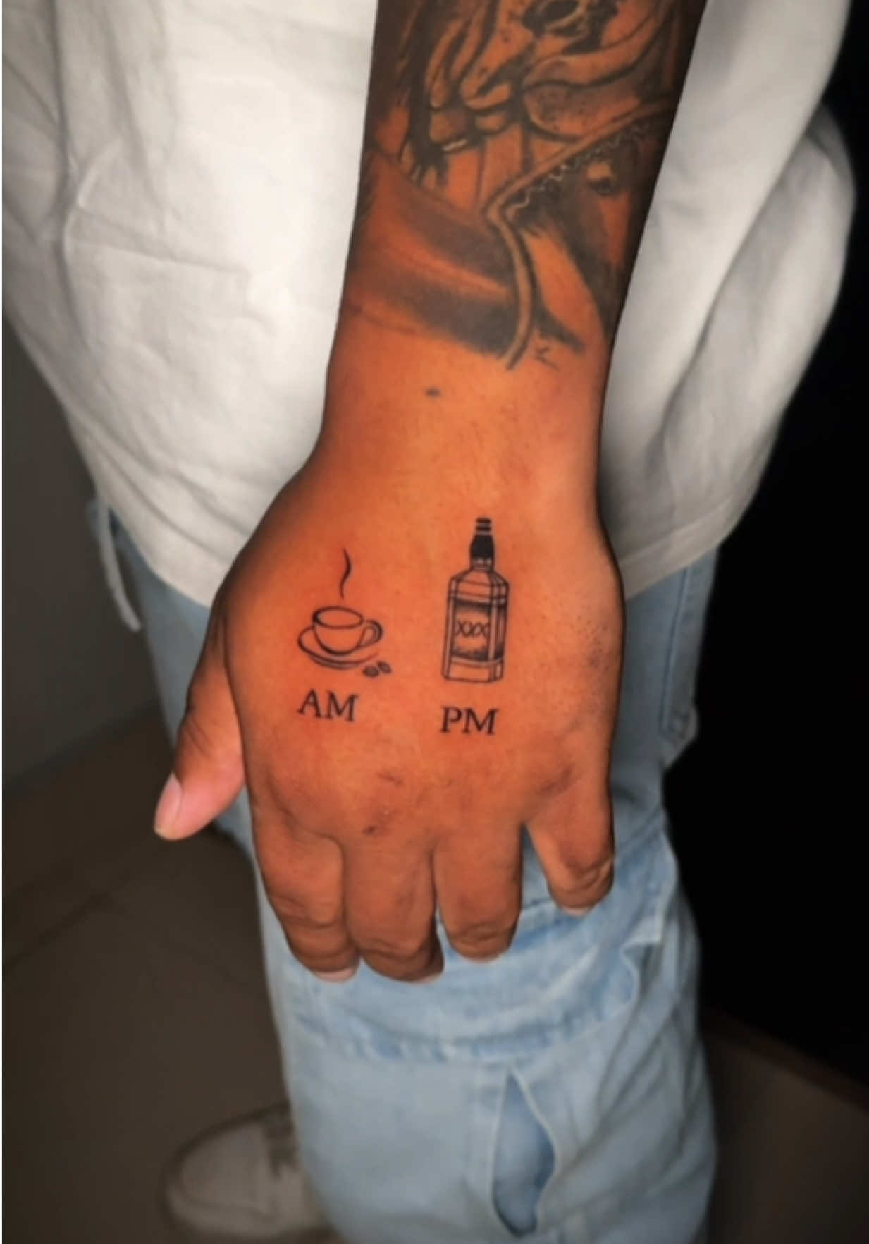 #mantratattooinn #minimaltattoo #fypシ゚ #tattooby @SANSHAR PARIYAR ❤️❤️@_tattoo_023 