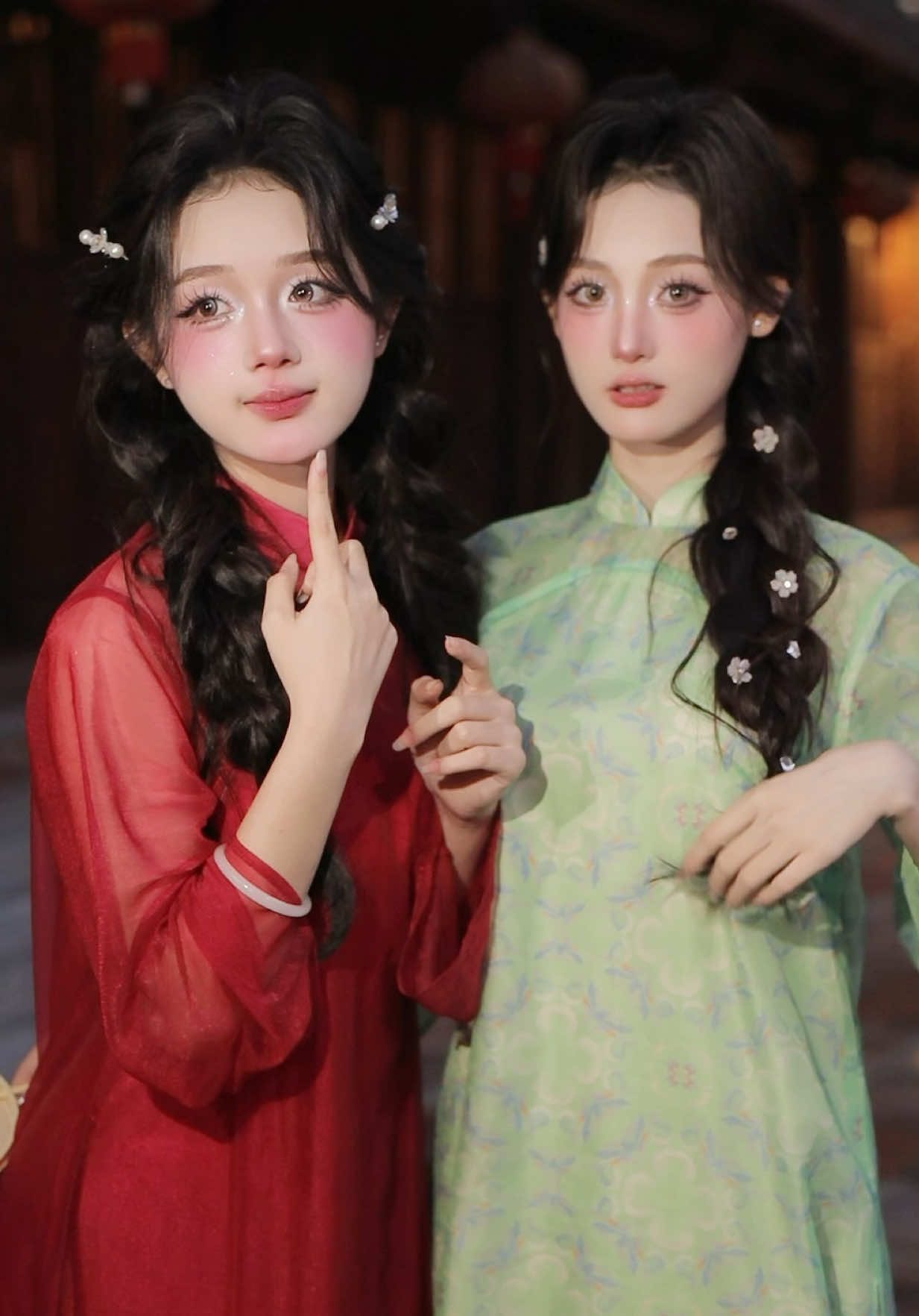 Rủ cô bạn thân đi chụp ảnh áo dài thui các nàng ơi @Makeup Huong Chanel  #makeuptutorial #makeupaodai #aodaitet #aodaicachtan #aodaitet 