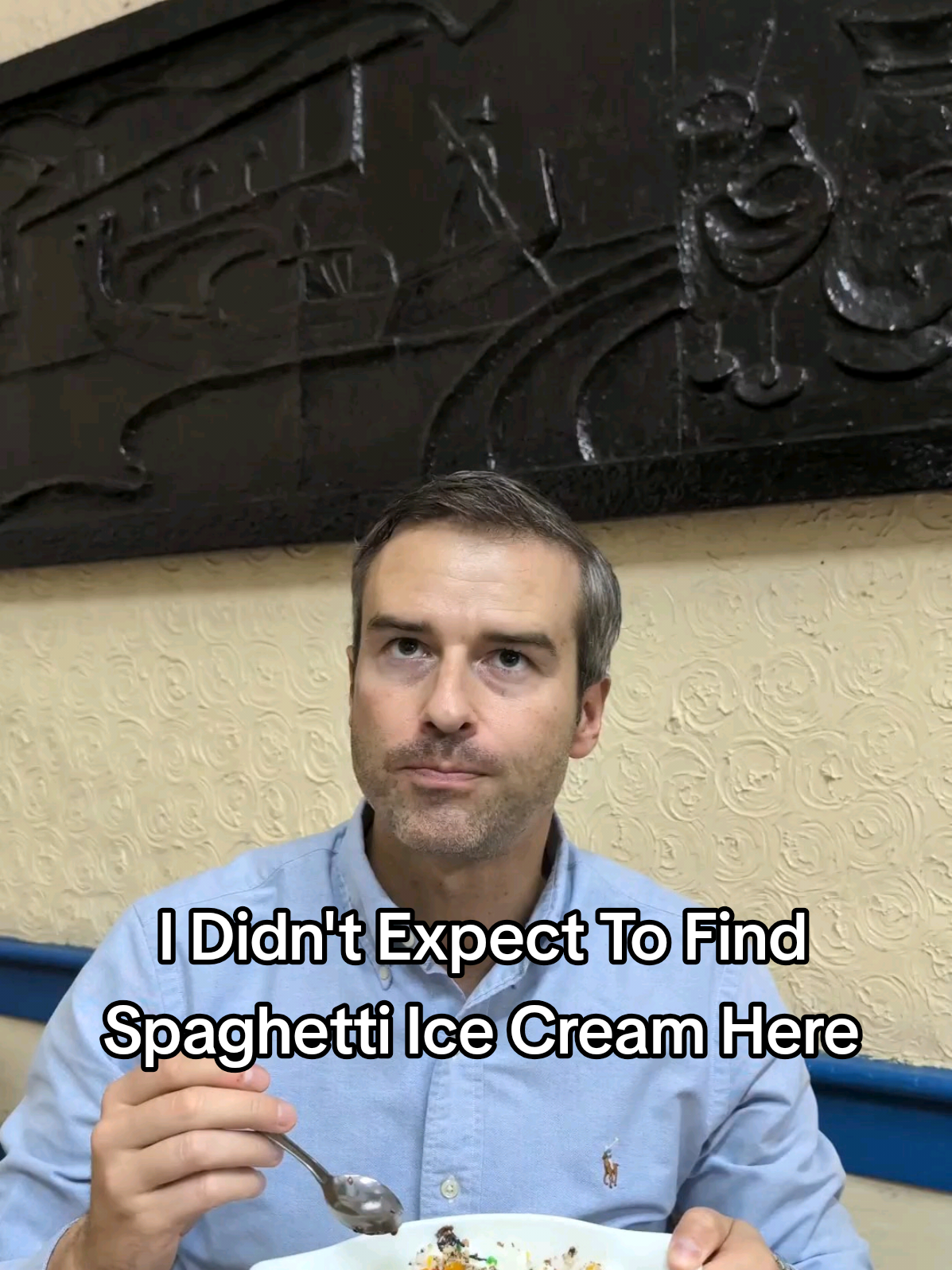 Have you ever tried spaghetti ice cream? #kuliner #kulinerindonesia #icecream #expatlife #jerman 