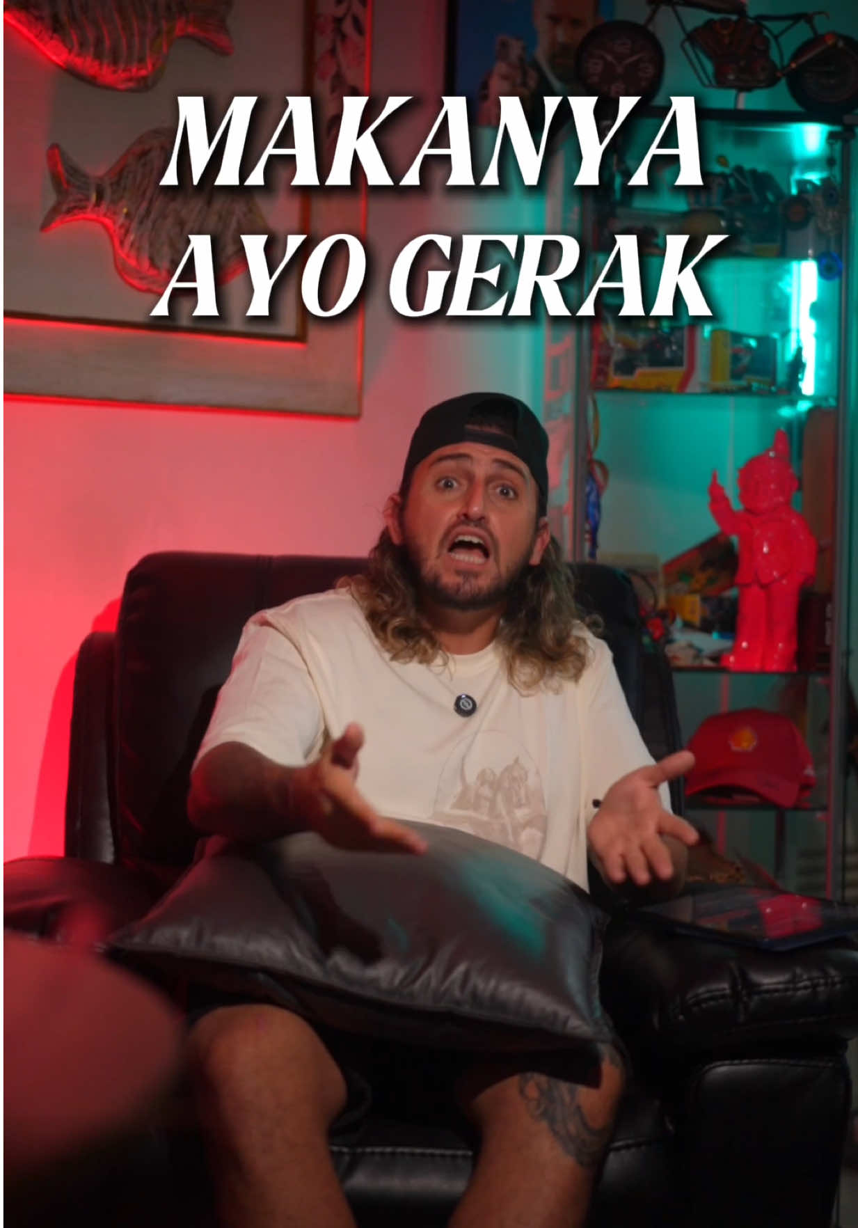 Lengah dikit jadi motivator 😂