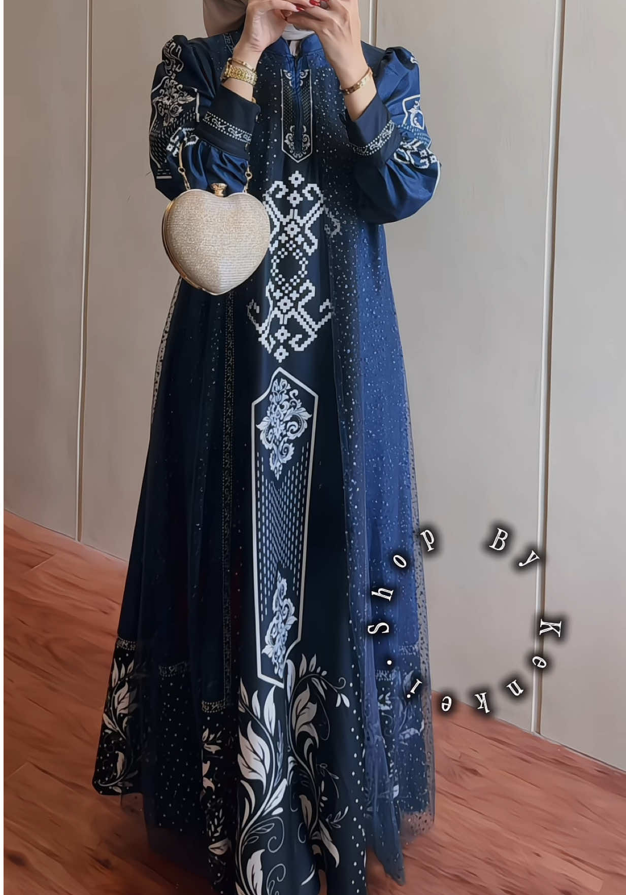 Blue mewah banget 💙🩵💙🩵💙🩵💙 #gamismewah #gamiskekinian #gamiscantik #gamislebaran 