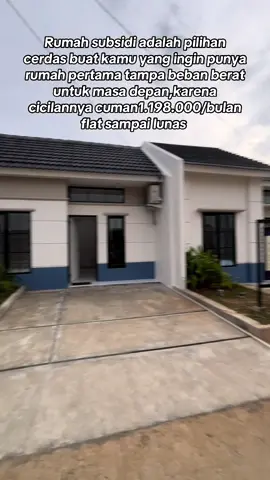 RUMAH SUBSIDI ADALAH PILIHAN YANG TEPAT BUAT MASA DEPAN Seperti rumah subsidi yg satu ini udah siap huni cuman modal boking 500rb aja  Udah free tutup dapur dan meja dapur #rumahsubsidi #rumahsubsidipemerintah #jualrumah #rumahmurah #viral #fyppppppppppppppppppppppp #fyp 