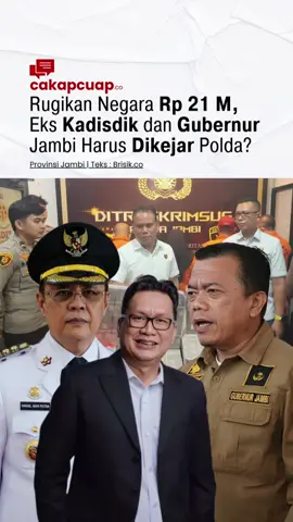 Kasus dugaan korupsi Dana Alokasi Khusus (DAK) bidang Sekolah Menengah Kejuruan (SMK) di Provinsi Jambi kini memasuki babak baru. Setelah menyeret sejumlah pejabat dan pihak swasta, penyidik Polda Jambi akhirnya menetapkan mantan Kepala Dinas Pendidikan Provinsi Jambi sebagai tersangka.  Penanganan kasus yang menelan anggaran hingga Rp122 miliar itu mulai memperlihatkan titik terang, namun publik berharap aparat penegak hukum tidak berhenti di permukaan. Dalam laporan penyidikan yang diungkap oleh Polda Jambi, sedikitnya ada tujuh orang yang telah ditetapkan sebagai tersangka.  Dugaan kerugian negara mencapai Rp21,8 miliar, yang bersumber dari praktik mark up harga, kolusi dalam proses tender, serta pembagian fee proyek yang melibatkan berbagai pihak. Namun pertanyaan besar yang kini menggantung di benak publik adalah: ke mana sebenarnya uang hasil korupsi itu mengalir, dan siapa saja yang menikmatinya? Pengamat ekonomi dan kebijakan publik, Dr. Noviardi Ferzi, menilai bahwa kasus ini seharusnya menjadi momentum bagi aparat penegak hukum untuk memperluas penyelidikan. Menurutnya, penegakan hukum tidak boleh berhenti pada pejabat yang menandatangani dokumen atau rekanan yang mengerjakan proyek semata.  “Yang perlu ditelusuri adalah aliran dananya. Siapa yang memerintahkan, siapa yang memfasilitasi, dan siapa yang menikmati hasilnya. Jangan sampai ‘kancil’ yang sesungguhnya justru lolos setelah mencuri ketimun,” ujarnya, Kamis (13/11/2025). Dr. Noviardi menegaskan, aparat penegak hukum harus melakukan audit forensik keuangan untuk memeriksa setiap transaksi yang terkait dengan proyek DAK SMK. Rekening pribadi pejabat, perusahaan penyedia barang, hingga pihak-pihak perantara harus ditelusuri secara menyeluruh.  Ia menilai, langkah ini penting bukan hanya untuk membuktikan unsur pidana, tetapi juga untuk mengembalikan kepercayaan publik terhadap sistem hukum dan tata kelola keuangan negara. Menurutnya, korupsi di sektor pendidikan adalah bentuk pengkhianatan terhadap masa depan generasi muda. Dana publik yang seharusnya digunakan untuk memperkuat fasilitas belajar dan meningkatkan keterampilan siswa justru diselewengkan untuk memperkaya segelintir orang.  Akibatnya, banyak sekolah kejuruan di Jambi gagal mendapatkan peralatan praktik sesuai kebutuhan. “Yang dirugikan bukan hanya negara, tapi para siswa dan guru yang kehilangan kesempatan belajar lebih baik,” tambahnya. Dalam konteks ekonomi daerah, Dr. Noviardi menilai bahwa transparansi dan keberanian penegak hukum menjadi faktor utama agar kepercayaan masyarakat tidak terus tergerus.  Penegakan hukum yang setengah hati hanya akan memperpanjang lingkaran korupsi. Oleh karena itu, ia mendorong aparat untuk membuka seluruh jalur uang, memblokir aset hasil korupsi, dan menyeret setiap pihak yang terbukti menikmati keuntungan dari praktik tersebut. Kasus DAK SMK ini, kata Noviardi, harus menjadi cermin bagi semua pihak bahwa korupsi bukan hanya urusan individu, tetapi juga kegagalan sistem. Penegakan hukum yang konsisten akan menjadi pesan kuat bahwa negara hadir melindungi kepentingan rakyat.  “Kalau kancil dibiarkan lolos, maka kebun akan terus dijarah. Hukum harus tajam ke atas, bukan hanya ke bawah,” tutupnya. Ketua Lembaga Gerakan Anak Bangsa (GAB) Peduli, Syaiful Iskandar sepakat agar penyidik Polda Jambi memperluas penyidikan pada Kejahatan Kerah Putih di Diknas Pendidikan Provinsi Jambi ini. “Saya meminta agar penyidik Polda Jambi juga memanggil dan periksa Gubernur Jambi. Sebagai bagian dari masyarakat, saya ingin mengetahui ada tidaknya keterlibatan orang nomor satu di Provinsi Jambi itu dalam dugaan praktek maling uang rakyat ini,” kata Syaiful. #jambi #korupsi #gubernur #disdik #pendidikan 