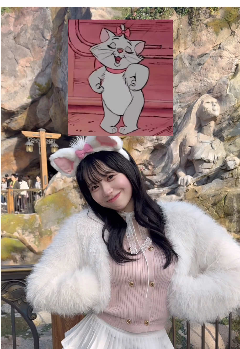 マリーちゃん‎ꧦ𐅁𐀸𐋠𛰙᭜𖫴𖫰𖫱𖫳𖫲𖫲𖫳𖫴𖫰𖫱꛰ﯩᩝ︪᭜𖫴𖫰𖫱𖫳𖫲𖫲𖫳𖫴𖫰𖫱꛰ީᩝ𛰚🎀 ディズニーでこれ撮るの激カワだからマネしてみて🤍 #ディズニー #オススメ #ミス東大 