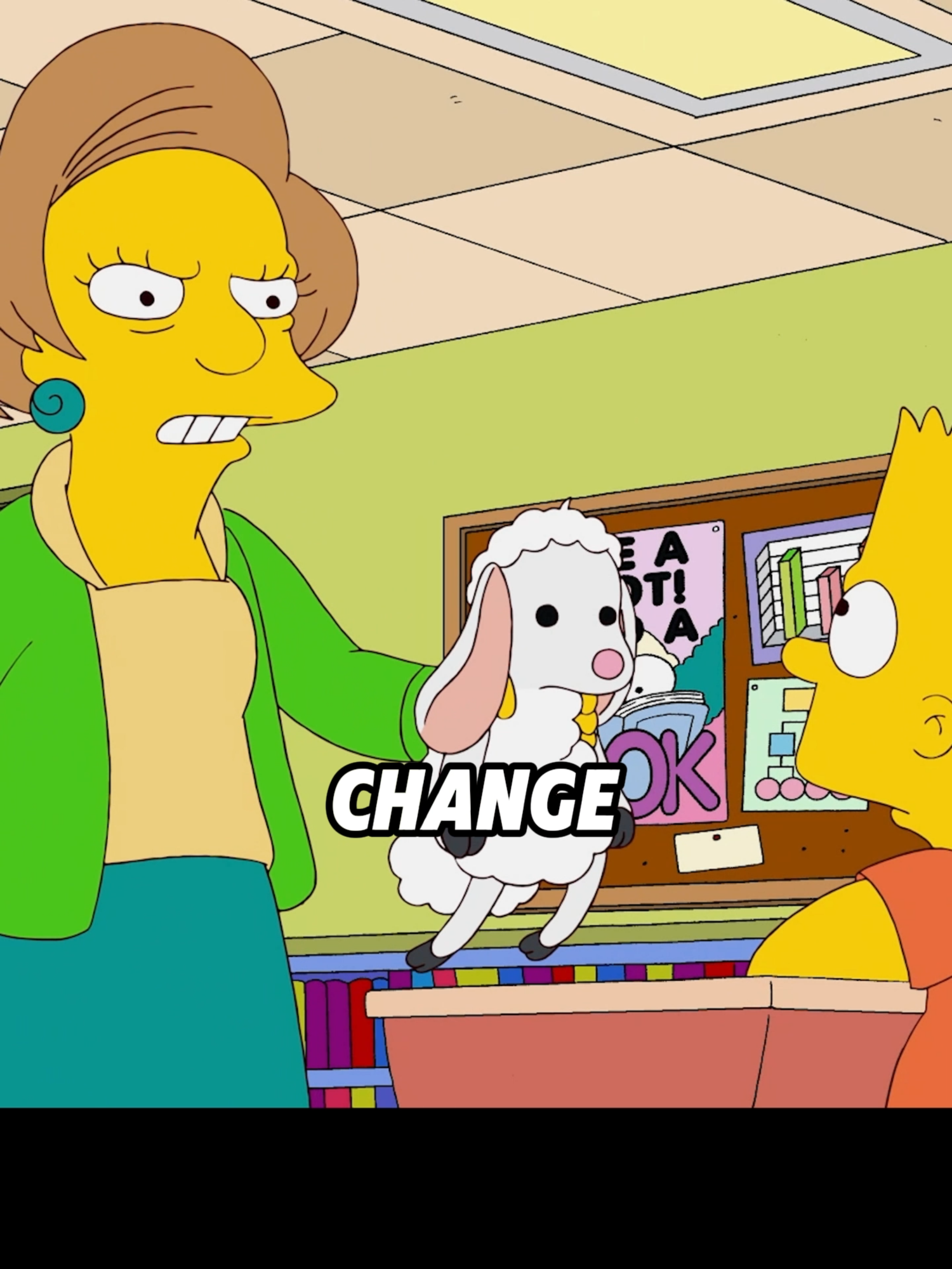 This weekend, a lucky person can take the lamb Lar#fyp #fypシ #foryou #thesimpsons #cartoon