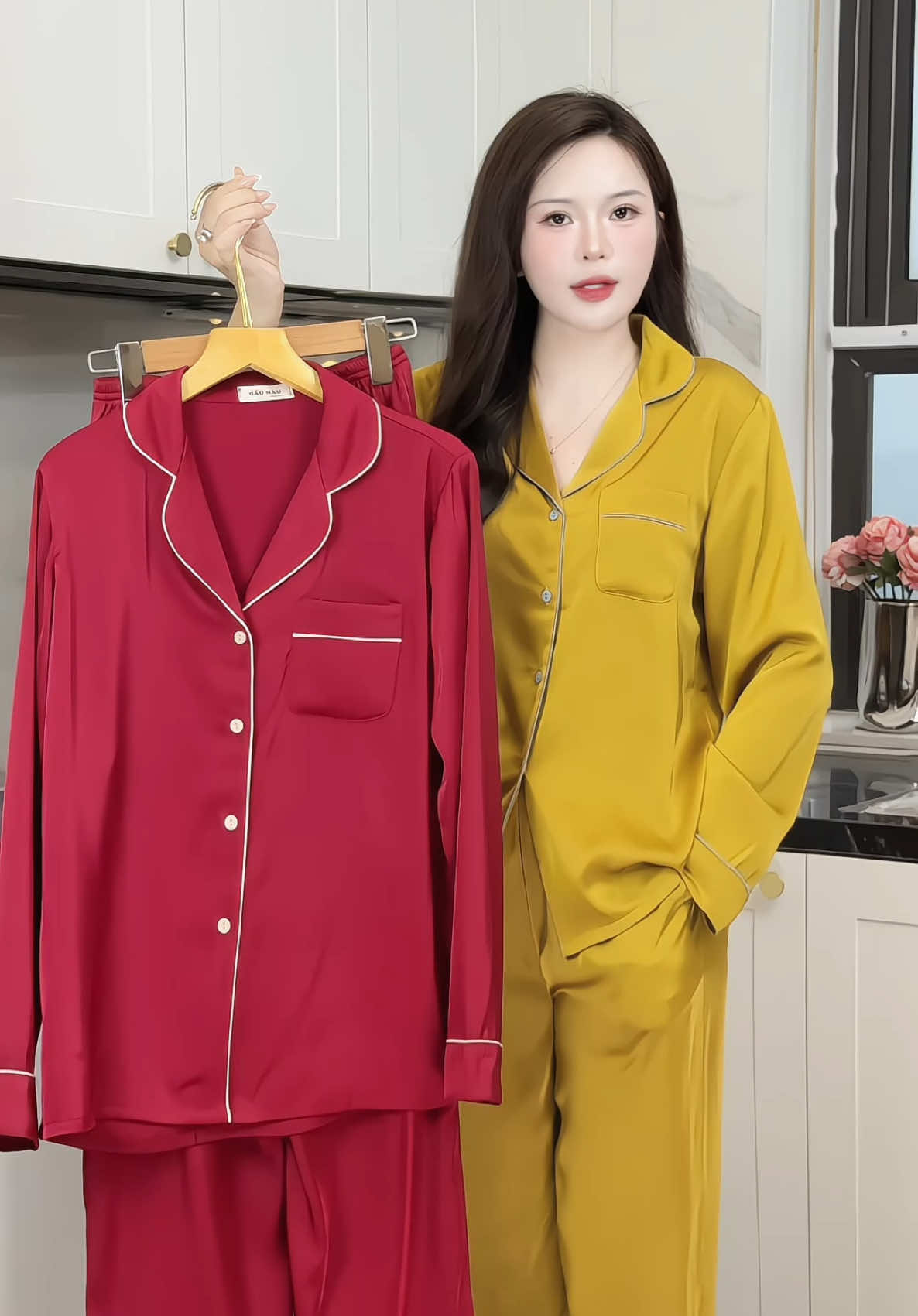 Đồ bộ piijama lụa #champhanreview #pijama 