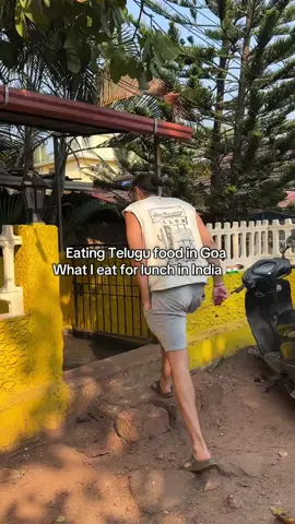 Today’s lunch!! #india #indianfood #telugufood #goa 