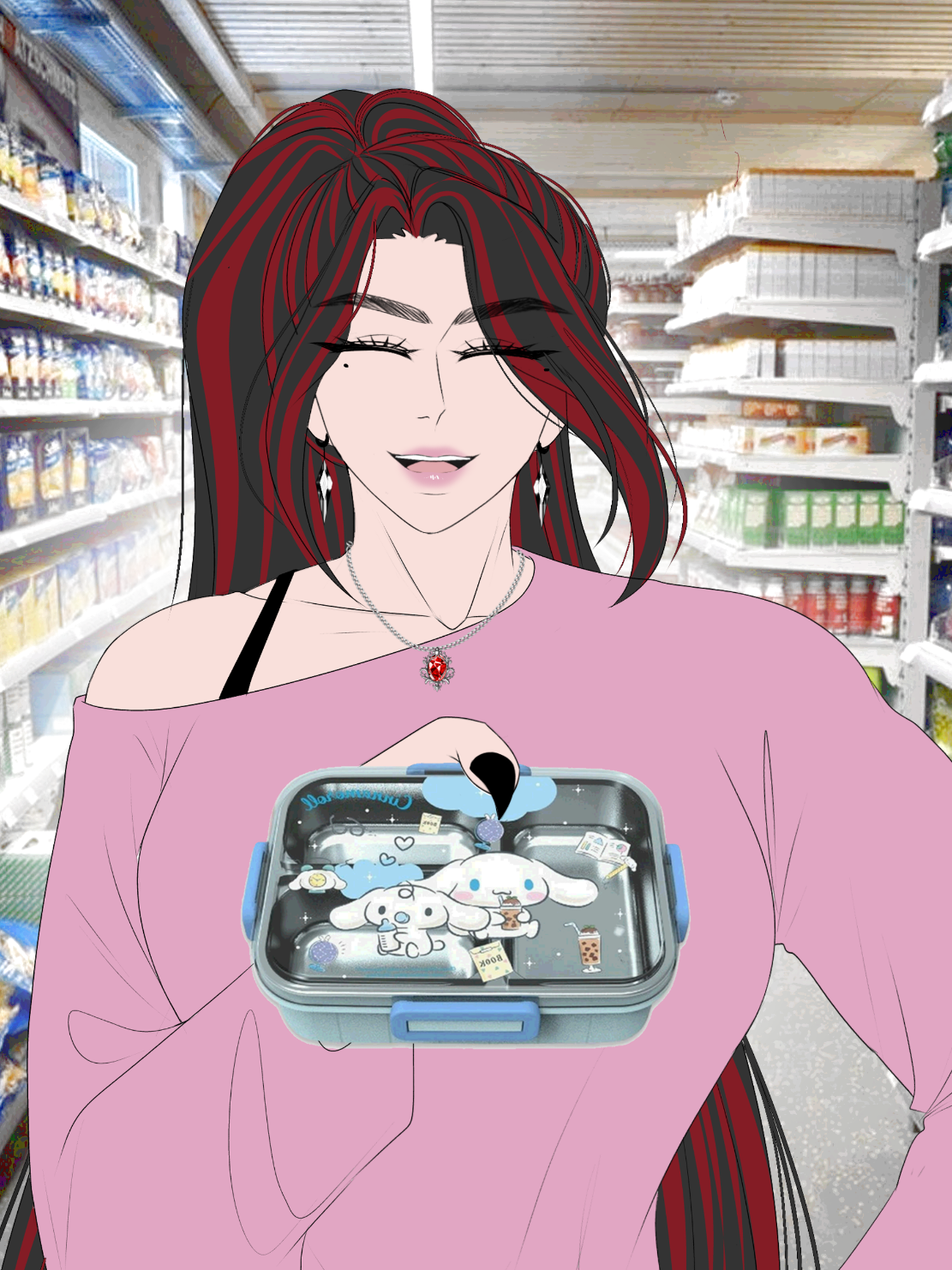 bro wasn't fed enough 🥺 #originalcharacters #ibispaintart #skit  #ocdrawing #fy 