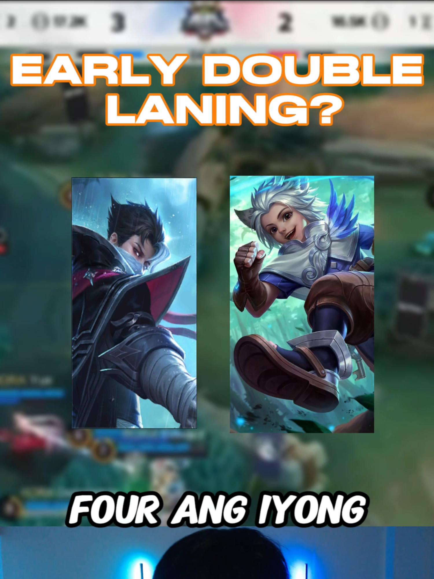 EARLY DOUBLE LANING? #MLBB #mlbbcreatorcamp #mlbbttofficial #mlbbtiktok #mplph