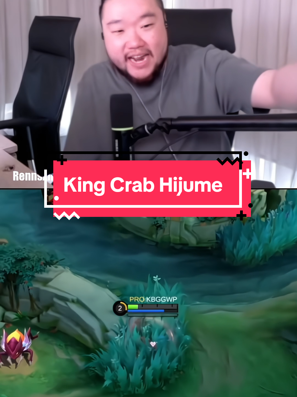 Hijume gagal mendapatkan King Crab brok😅🗿 #Hijume #KoDelwyn #MLBB9TH #MLBB 