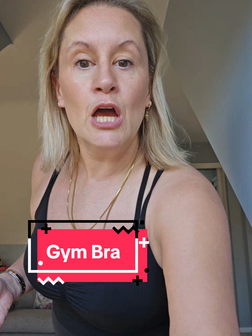 Gorgeous Yoga/gym bra. Just finished the workout and it was great 😁. #over40fitness #over50fitness 