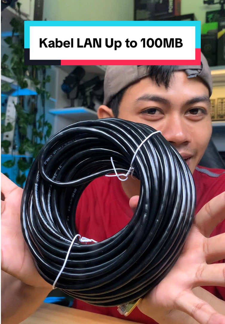 Koneksi WIFI makin kenceng dan stabil hanya menggunakan kabel Lan Rg 45 cat 6 ini  #kabelwifi #kabellan 