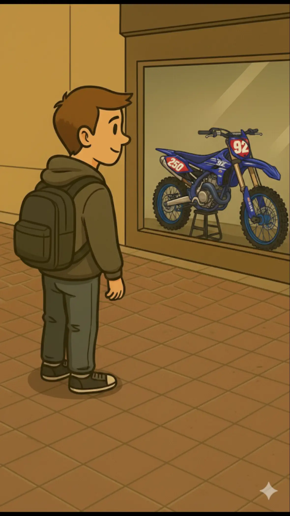 Le début d’une grande aventure , ne jamais lâcher  #mx #fyp #pourtoii #2stroke #yamaha 