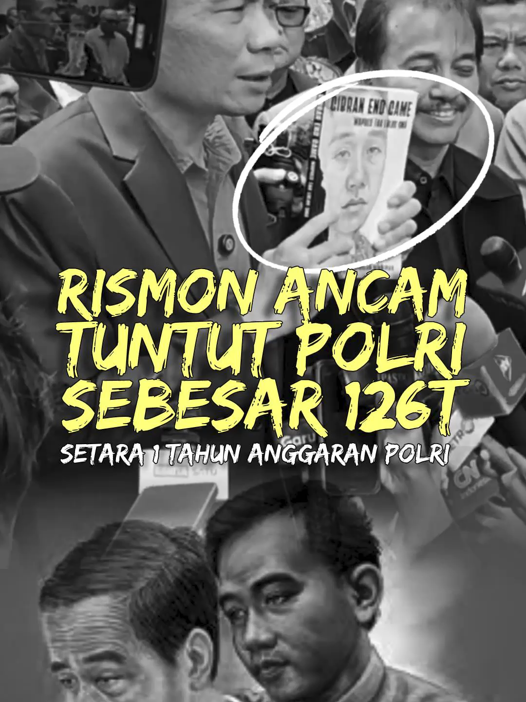 Rismon Ancam Tunut Polri 126 Triliun #jokowi #gibran #ijazahjokowi #ijazahgibran #rismonsianipar #roysuryo #drtifa