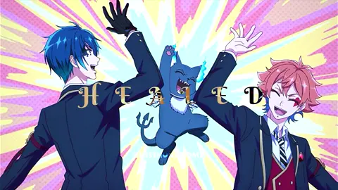 I got a bit emotional coming up with the idea of this and yea kinda teared up a lil…WANTED TO MAKE YUUKEN THE FOCUS BUT DECIDED ON GRIM SO IG ILL MAKE A YUUKEN VER [happy] #twistedwonderland #fypシviral #disney #twst #twstedit 