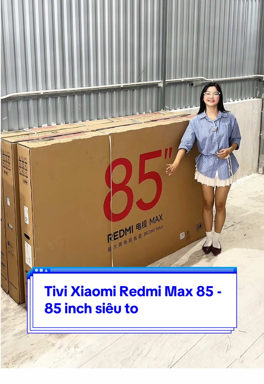 Tivi Xiaomi Redmi Max 85 - 85 inch siêu to #xiaomistorehanoi #xiaomihanoi #MistoreHaNoi #emxinhxiaomi #xiaomi 