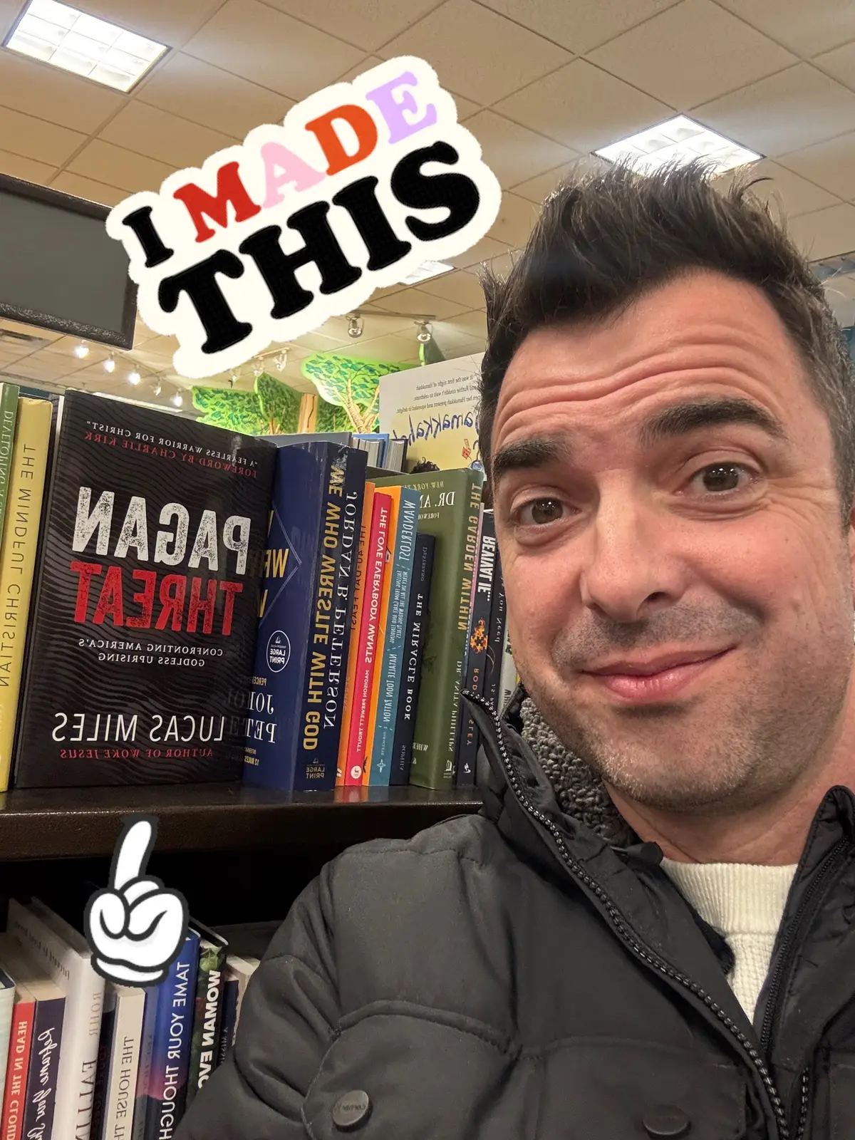 My new book Pagan Threat with a foreword from Charlie Kirk is available now. It landed on the NYT Best Seller list for 3 weeks and running. Get your copy today wherever books are sold! #pagan #christiantiktok #christian 