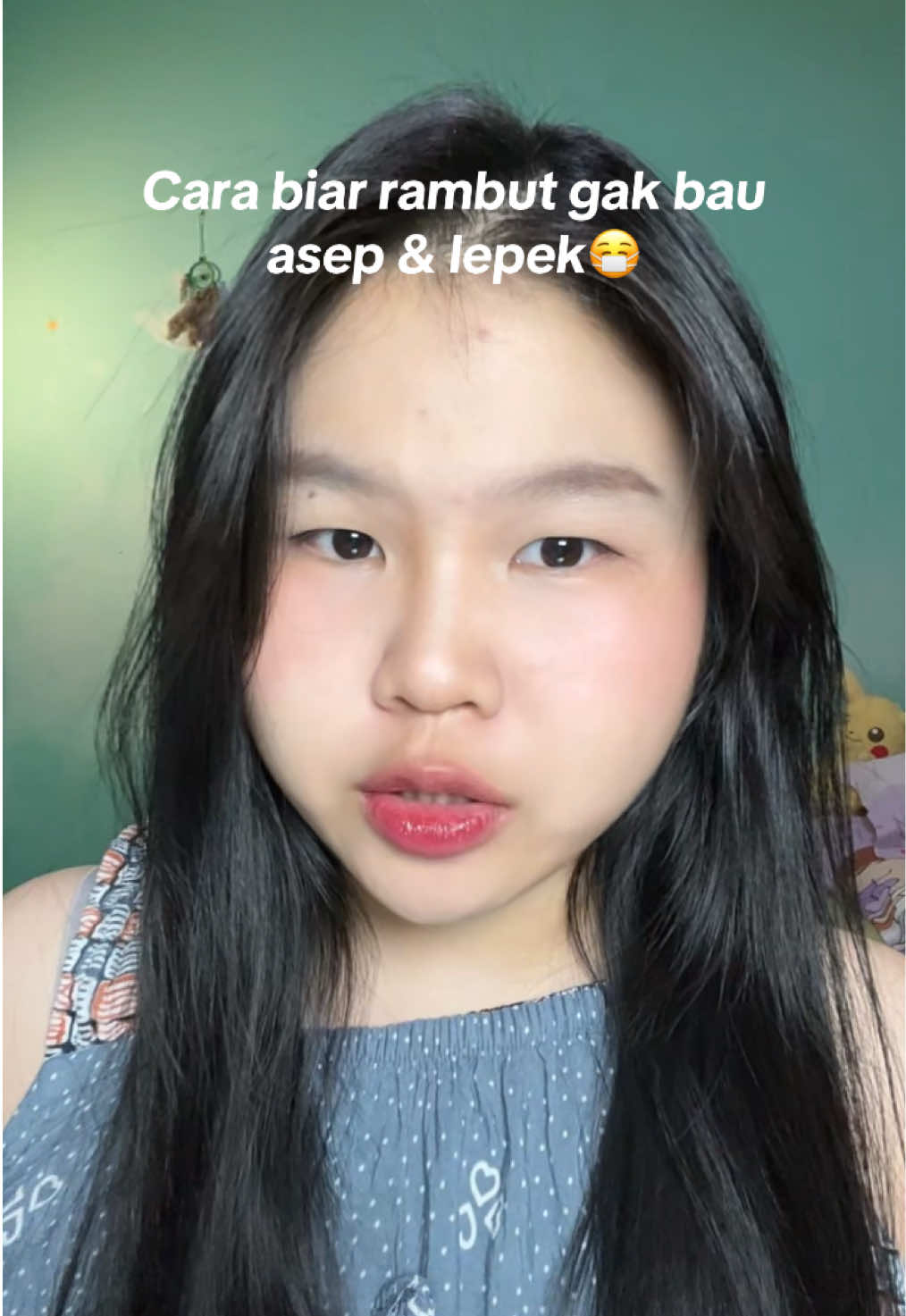 Masa cewek rambutnya bau asap #hairparfume #parfumrambut #hairmist 