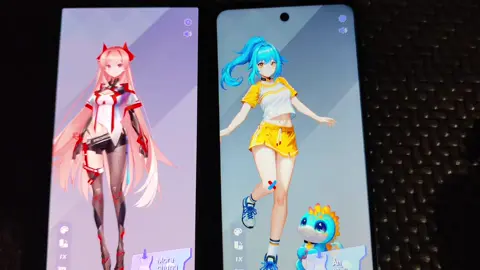 hai trợ lý ảo của nubia và redmagic  #deminubia  #moraredmagic #viral  #gamingphone  #phone 