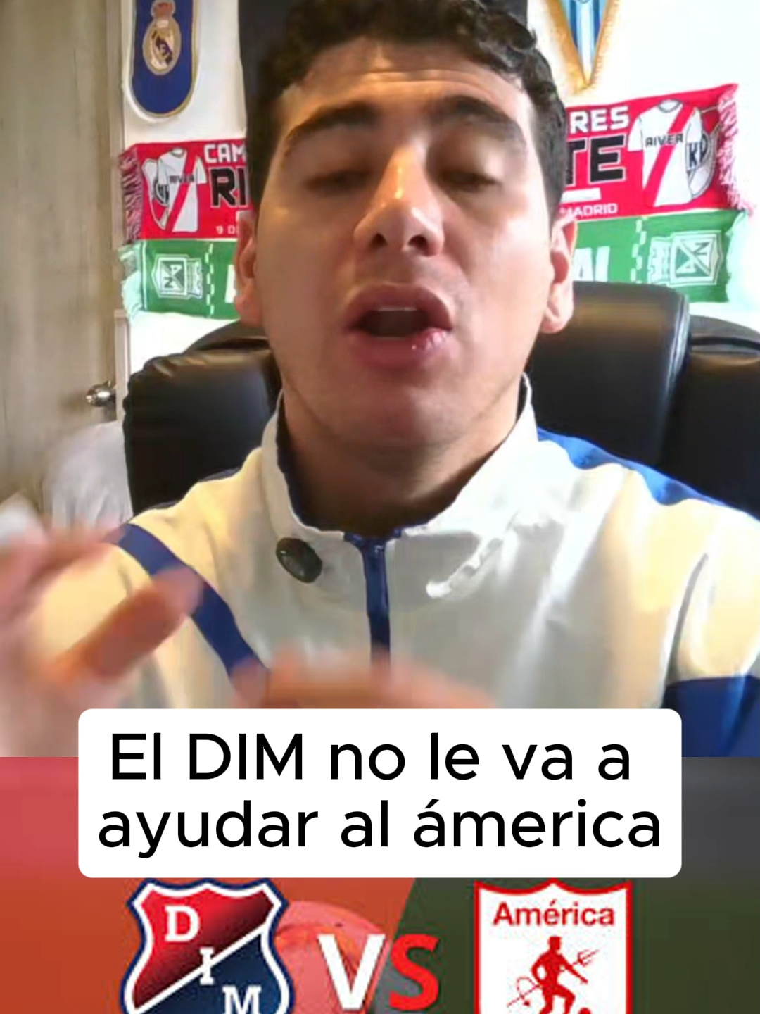 Muchos creen que por la relación familiar entre los directivos del Medellín y el América habrá “ayuda” en la última fecha 😅, pero la realidad es que el DIM también necesita ganar por la reclasificación y no puede regalar nada 🔥⚽ #independientemedellin #americadecali #fpc #futbolcolombiano