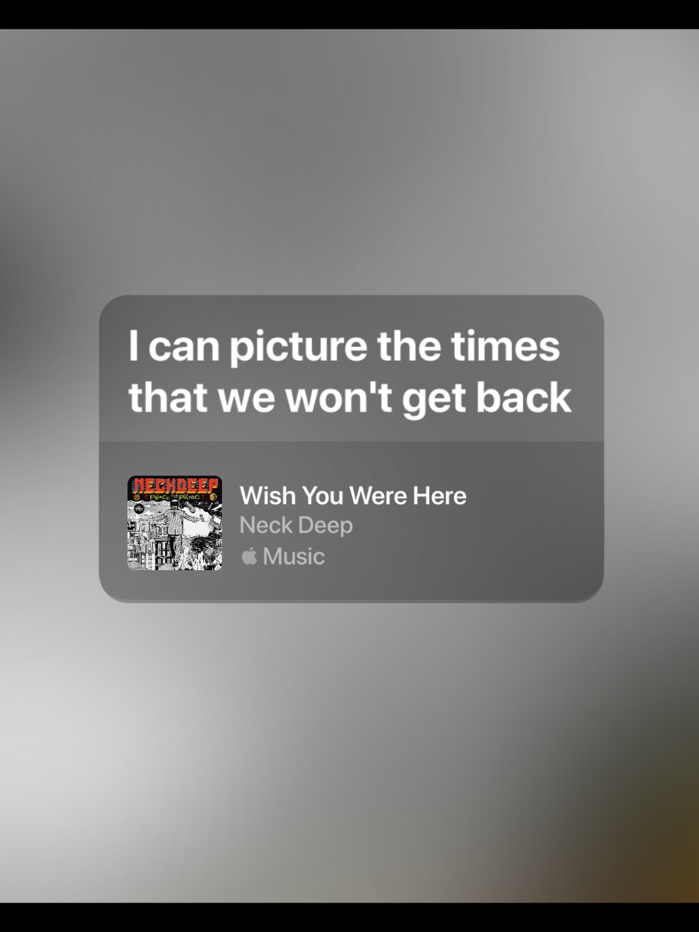 ahh this songgg #wishyouwerehere #neckdeep #lyrics #liriklagu #viral 