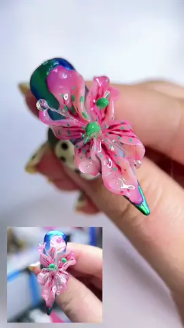 Học nặn hoa 3D nâng cao với tui nha ! Mấy cái hoa gel này dễ ẹc ah ! #hocnail #hoagel #naildinhcu #diepdaynailus  #lushnail