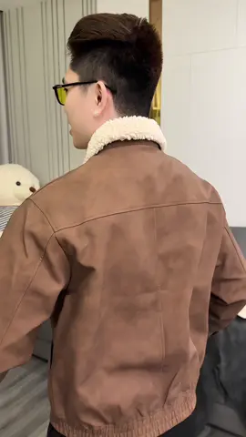 Áo Khoác Da Nam KRIK Form Boxy