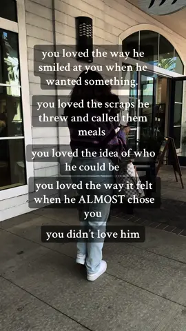 But almost isn’t love. Almost isn’t enough ❤️‍🩹 #HealingJourney #mentalhealthmatters #fyp 