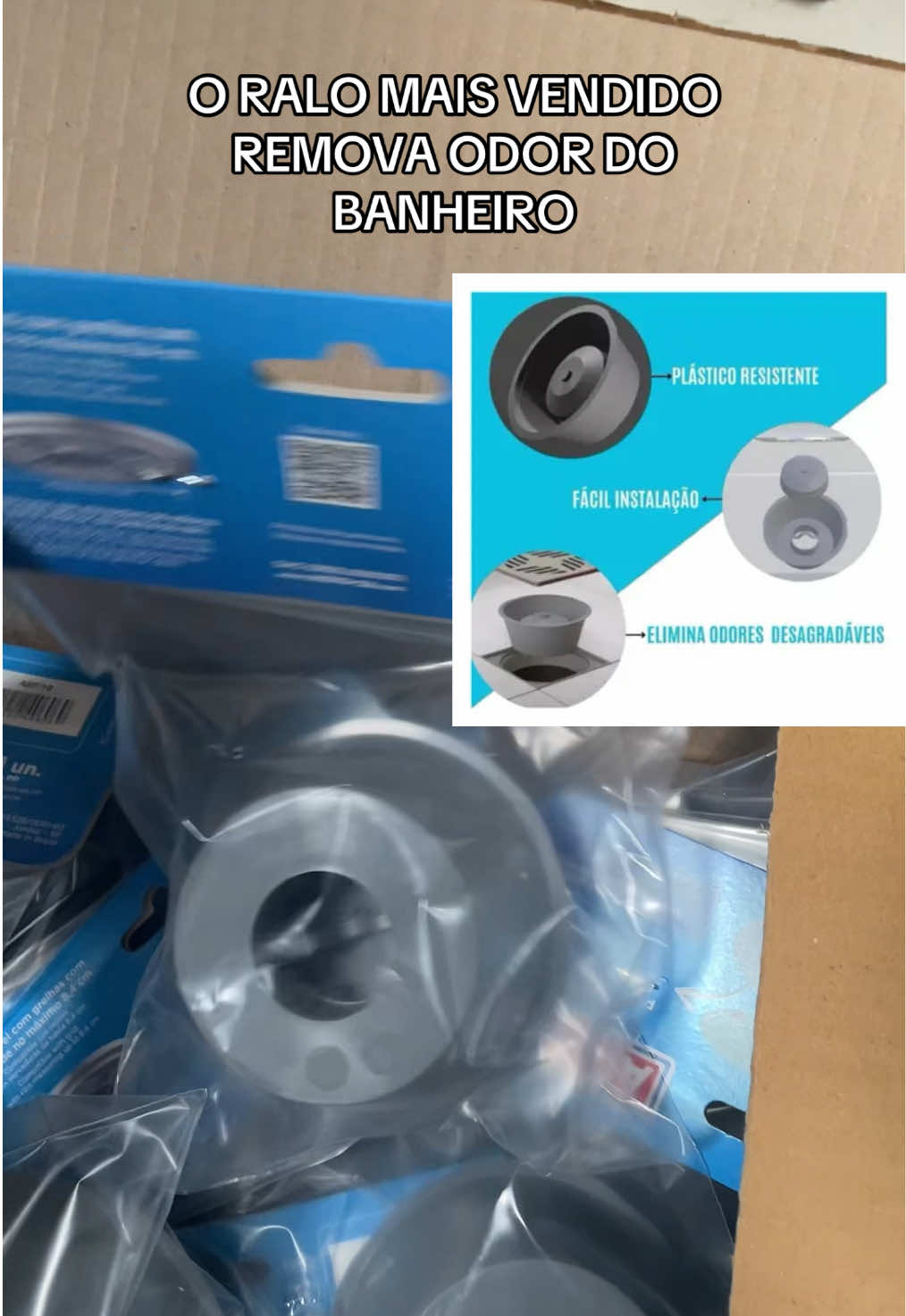 Remova o odor do seu banheiro #ralo #antiodor #novidade #tiktokviral #fyppppppppppppppppppppppp 