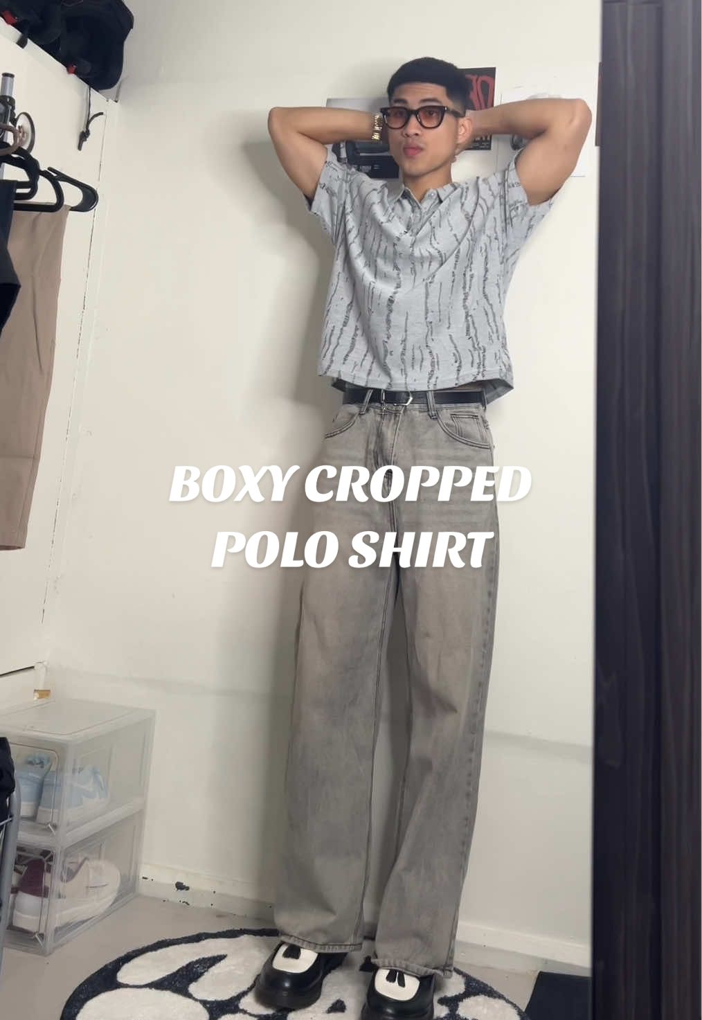 Swabeng polo para sainyo! 👌🏼🔥 #fypシ゚ #boxyfit #polooutfit #mensfashiontips #outfitideas 